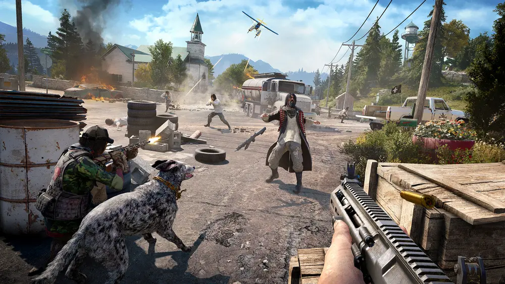 The rural Montana setting of Far Cry 5