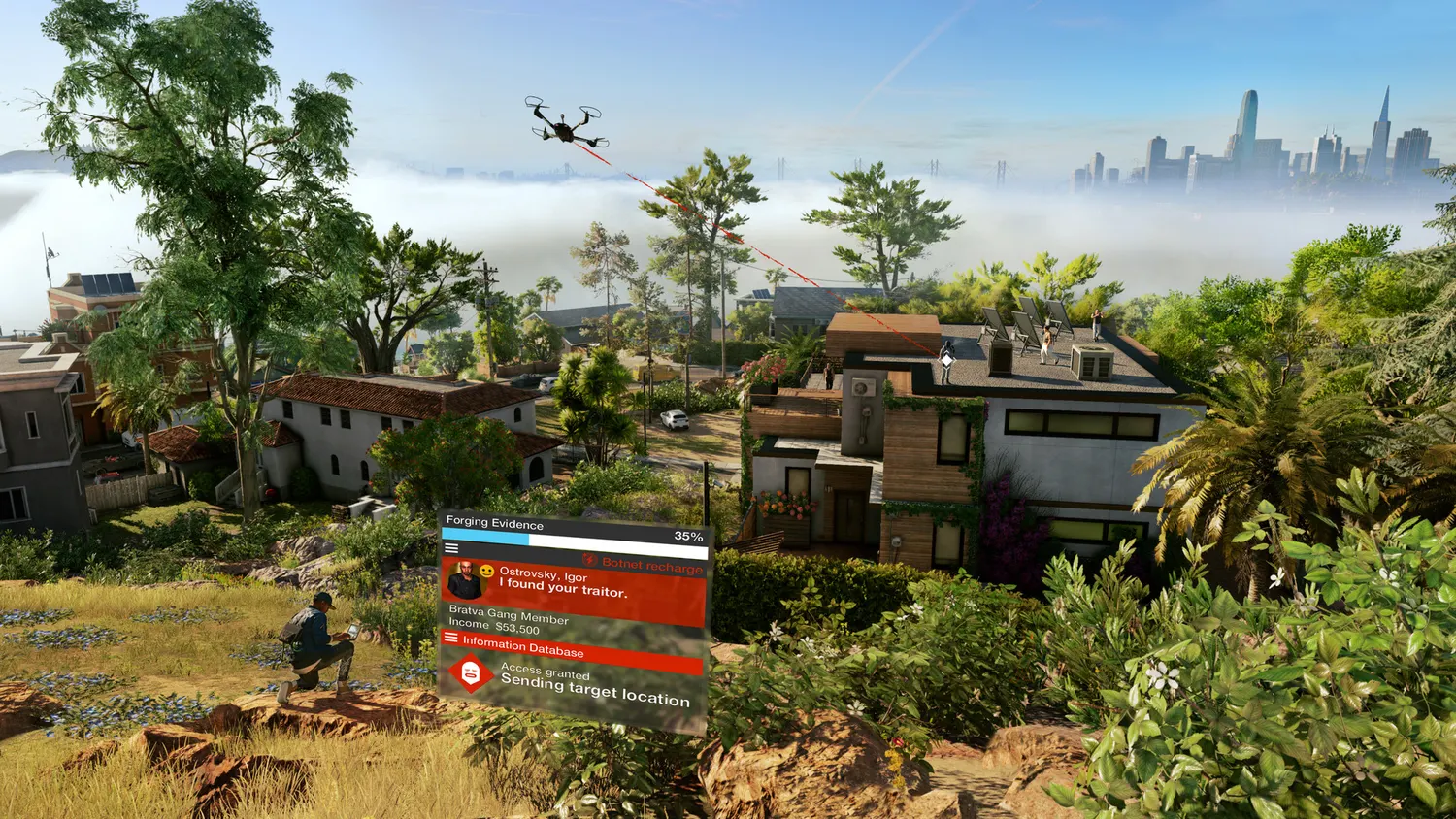 Hacking the city in Watch Dogs, turning the environment into a tool
